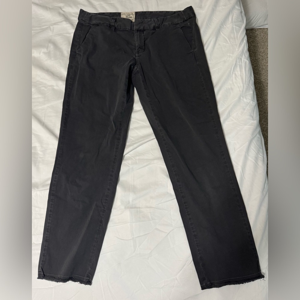 Nili Lotan Bonl plant pant in Black size 4